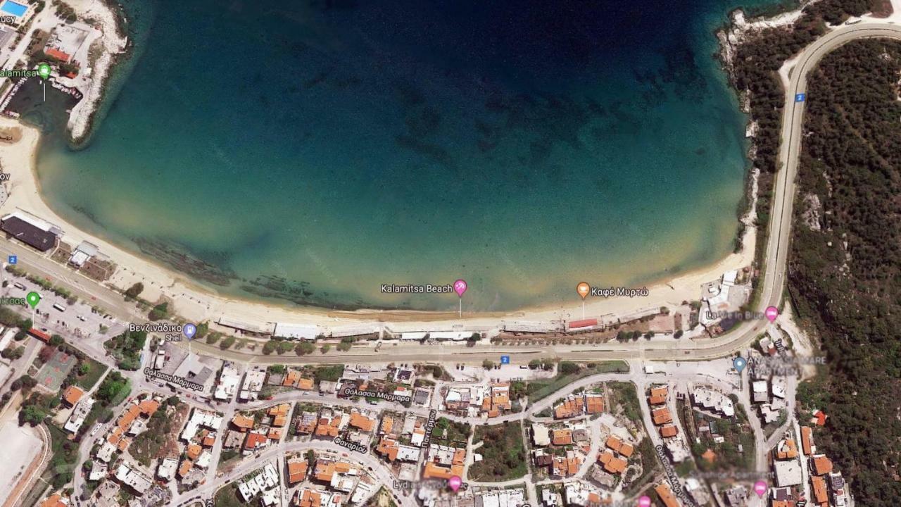 Thalia Premium Apartment Kavala Bagian luar foto